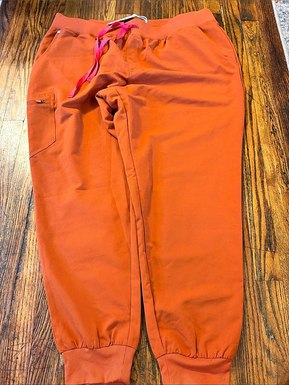 🎉NWT! FIGS Zamora Jogger Scrub Pants Orange Size 3XL/T - Picture 3 of 5